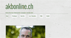 Desktop Screenshot of akbonline.ch